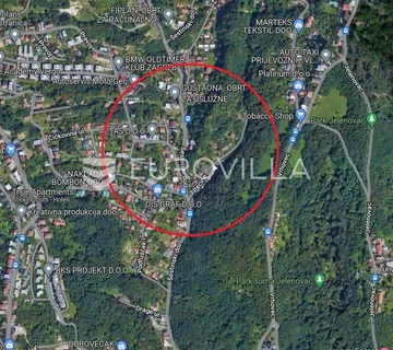 Zagreb, Šestinski dol, građevinsko zemljište 1328 m2 unutar S stambene namjene