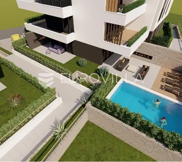 Zadar, Nin, građevinsko zemljište s projektom na izvrsnoj lokaciji