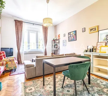 Zagreb, Donji grad, Krajiška, funkcionalan trosoban stan 78 m² - cover