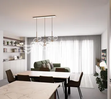 Istra, Novigrad, stan s 2 spavaće sobe s vrtom u prizemlju 122 m² 2 parkirna mjesta