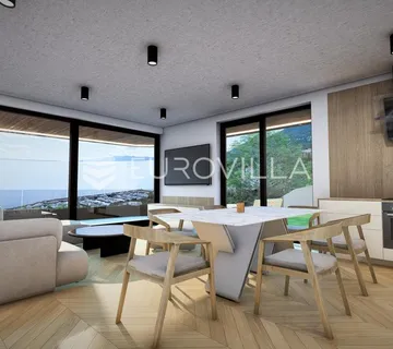 Opatija, Ičići, luksuzan stan u ekskluzivnoj novogradnji, panoramski pogled na more - cover