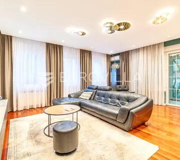 Zagreb, Dobri dol, prekrasan luksuzno namješten stan sa garažom, 103 m² - cover