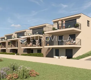 Istra, Baderna, Projekt za 5 kuća s pogledom na more - Baderna, Poreč