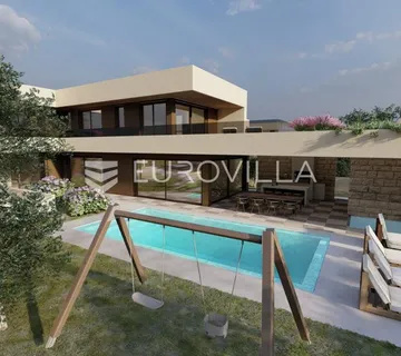 Murvica, Zadar, suvremena vila s bazenom i wellness zonom na mirnoj lokaciji - cover