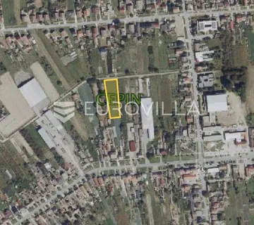 Čepin, građevinsko zemljište s frontom 30m