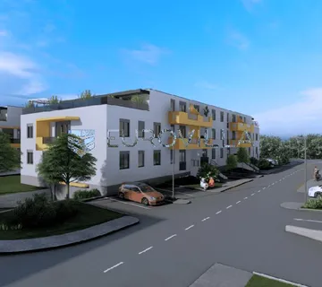 Zagreb, Odra, trosoban stan s garažnim parkirnim mjestom, neto površine 59.54 m², NOVOGRADNJA - cover