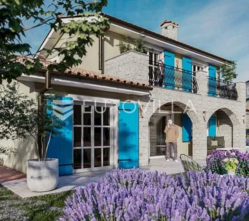 Krk, Lindrići, prekrasna mediteranska vila s bazenom i pogledom na more - cover