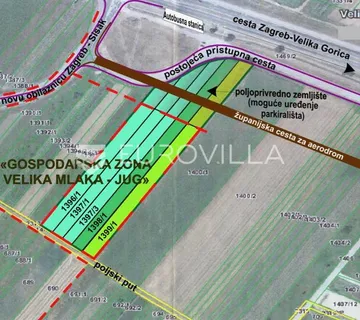 Velika Mlaka zemljište 15.708 m² u K zoni - Velika Mlaka, Velika Gorica