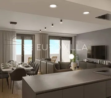 Pula, prekrasan četverosobni stan G1, NKP 130,31m2, centar grada - Medulin