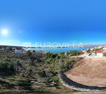 Zadar, Novigrad, građevinsko zemljište na super lokaciji s pogledom na more