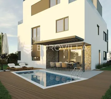 Zadar, Pakoštane, trosoban penthouse s krovnom terasom, 126,20 m² - cover