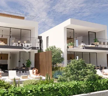 Ugljan, Ugljan luksuzni dvosobni apartman s vrtom prvi red do mora 100 m²