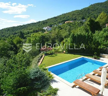 Opatija, Matulji, vila s bazenom i panoramskim pogledom na more - cover