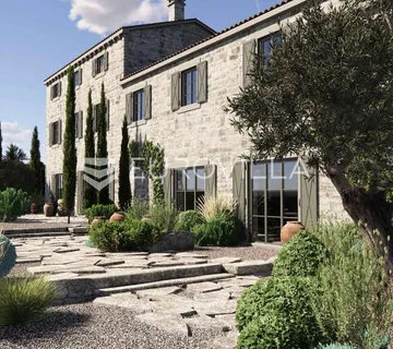 Istra, Barat, kamena roh-bau villa, jedinstvena ponuda - cover