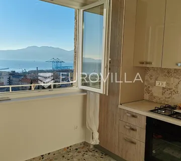 Rijeka, Belveder, NAJAM, dvosoban stan od 53 m² s prekrasnim pogledom na Kvarner