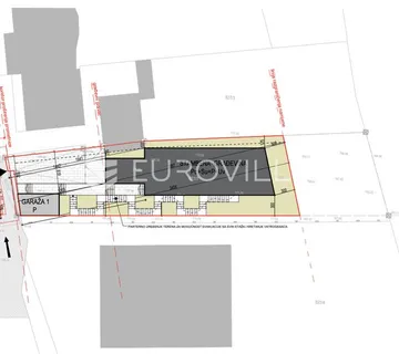 Zagreb, Vinogradska cesta, građevinsko zemljište 587 m² s idejnim projektom
