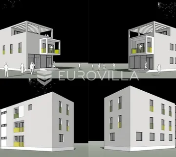 Velika Gorica, Kurilovec, građevinsko zemljište 694 m² s projektom za izgradnju 6 stanova. - cover