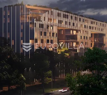 Zagreb, Strojarska, Vukovarska, AVENUE V, EKSKLUZIVAN PROJEKT, dvosoban stan 60,21 m²
