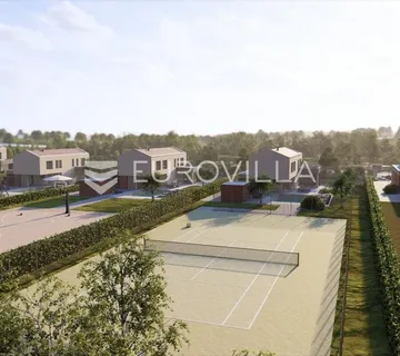 Istra, Labin - vrhunska moderna villa D, grijani bazen 48 m2, 2365 m2 uređene okućnice