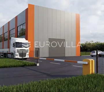 Velika Gorica, Rakitovec, zemljište s projektom i dozvolom za industrijsku halu, 4950 m² - Rakitovec, Velika Gorica