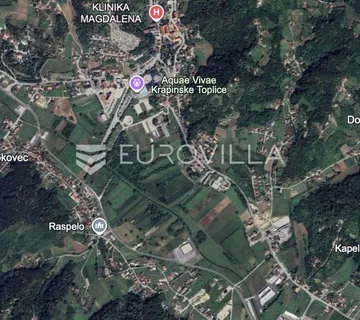 Krapinske toplice, građevinsko zemljište 7215 m²