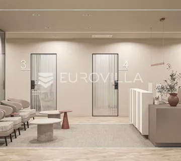 Zagreb, Radnička cesta, središte poslovne zone, poslovni prostor 225 m² na 1. katu poslovne zgrade