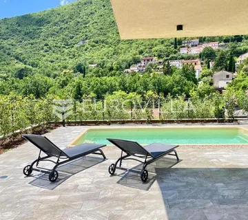 Mošćenićka Draga, prekrasna novo izgrađena villa s bazenom - Mošćenička Draga