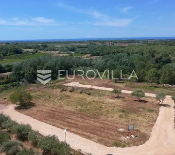 Istra, Brtonigla, Građevinsko zemljište 659 m², idealno za luksuznu vilu s bazenom