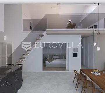 Šibenik, plaža Banj, penthouse sa prekrasnim pogledom na more, 138,97 m²
