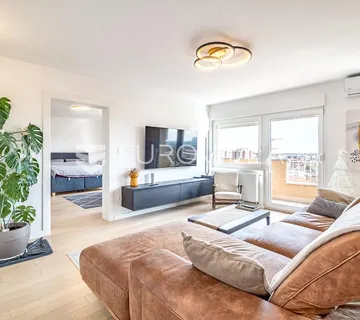 Zagreb, Maksimir, moderni trosobni stan 77,42 m², predivan pogled na grad - cover