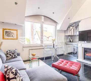 Zagreb, Maksimir, elegantan dvoetažan loft stan 35 m² - cover