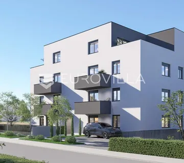 Zagreb, Botinec, četverosoban stan na uvučenom katu moderne novogradnje 108 m² - Botinec, Zagreb