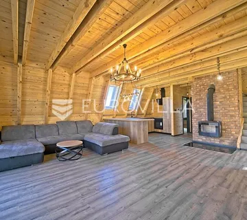 Karlovac, Brođani, kuća 124 m², NOVOGRADNJA na rijeci Kupi - cover