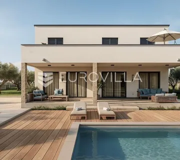 Zadar, Slivnica, prekrasna villa u izgradnji s velikim potencijalom - cover