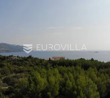 Pelješac, Orebić, građevinsko zemljište 1791 m² s pogledom na more - cover
