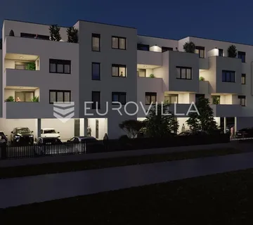 Zagreb, Trnava, trosoban stan u vrhunskoj novogradnji, NKP 59 m2