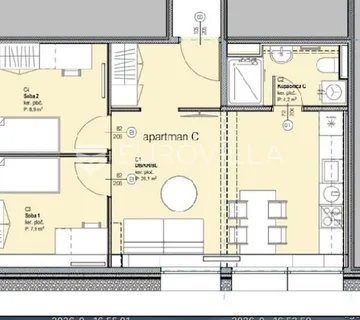Zagreb, TREŠNJEVKA, novouređen funkcionalan prostor, 51 m² - cover