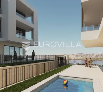 Zadar, Vinjerac, dvosoban stan C1 s bazenom i vrtom, prizemlje - cover