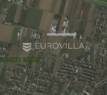Slavonski Brod, Sjeverna vezna cesta, građevinsko zemljište 2500 m² s projektom