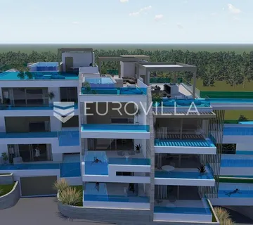 Grebaštica, luksuzan stan s bazenom i pogledom na more, prvi red do mora, 91,33 m² - Grebaštica, Šibenik