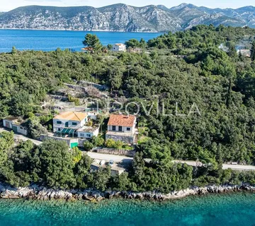 Otok Korčula, Račišće, građevinsko zemljište, prvi red do mora - cover