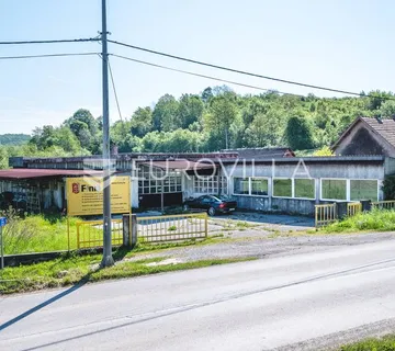Hrvatska Kostajnica, industrijsko, proizvodno, uredska hala 914,29 m² na parceli 1417 m²