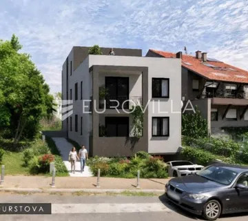 Zagreb, Črnomerec, dvosoban stan, NOVOGRADNJA 43 m², garaža