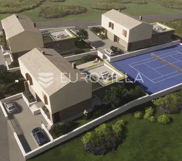 Istra, Gračišće, NOVOGRADNJA, ekskluzivna vila NKP 390 m2 s 2 bazena - cover