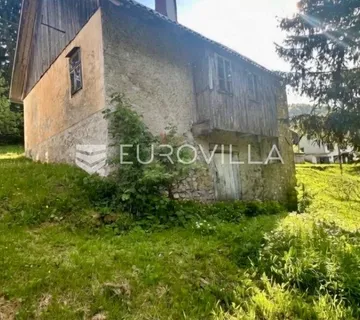 Gorski kotar, Gerovo, autohtona goranska kuća s velikim potencijalom na mirnoj lokaciji - Gerovski Kraj, Čabar