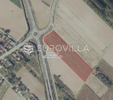 Vinkovci, Mirkovci, poljoprivredno zemljište 10.953 m² uz obilaznicu, investicijski potencijal - Mirkovci, Vinkovci