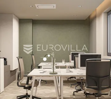 Zagreb, Radnička cesta, središte poslovne zone, poslovni prostor 101 m² na 2. katu poslovne zgrade