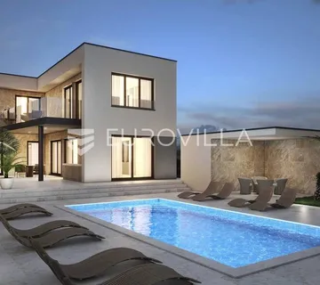 Istra, Peroj, luksuzna villa 200 m², s pogledom na more, 450 m od mora - cover