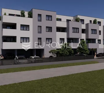 Zagreb, Trnava, moderan trosoban stan 63 m² NOVOGRADNJA