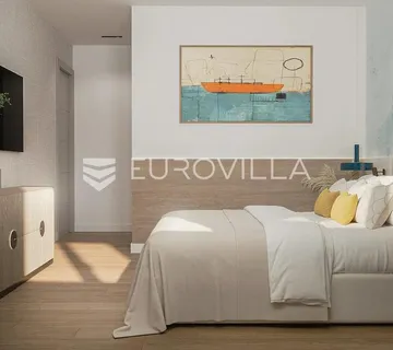 Rijeka, Kantrida, luksuzan trosoban stan NKP 94 m2 u novogradnji